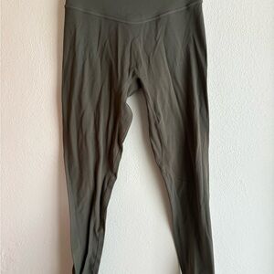 High-Waisted Vitality Olive Leggings